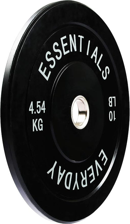 Olympic Bumper Plates Set, 2" Weight Plates for Strength Training & Weightlifting, Paris or Set or Set with Barbell, Multiple Options