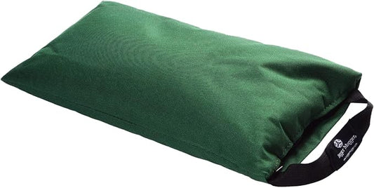 Hugger Mugger Unfilled 10lb Yoga Sandbag - Adds Weight to Your Poses, Zipper Cover, Sturdy Handle, Durable Material, Not Filled with Sand