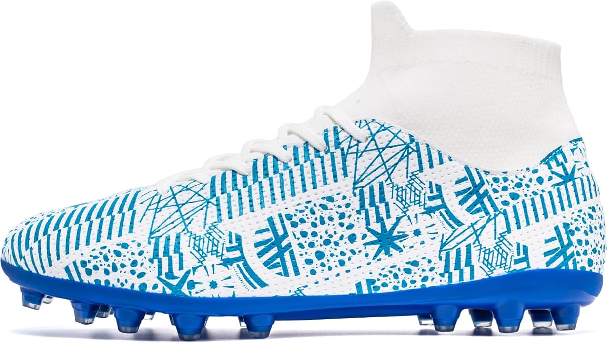 Adult Soccer Cleats Men Lightweight Football Boots Breathable Professional Sneaker Sport Athletic Ground Football Shoes