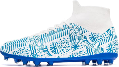 Adult Soccer Cleats Men Lightweight Football Boots Breathable Professional Sneaker Sport Athletic Ground Football Shoes