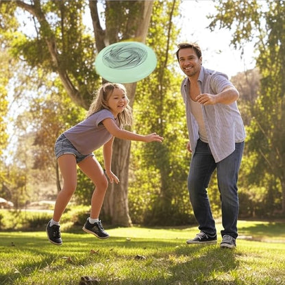 175g Professional Sports Flying Disc for Ultimate & Casual Play, Glow-in-The-Dark Competition Grade Throwing Disc, Diamond/Hurricane Pattern, Perfect for Ultimate Sport, Outdoor Fun and Fitness