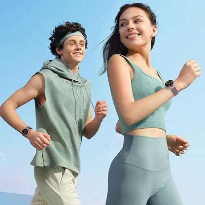 FINTIE Magnetic Braided Band Compatible with Garmin Vivoactive 5/6/Vivoactive 3, Garmin Venu/Venu Sq/Sq 2/Forerunner 55/165/645/245 Music, 20mm Stretchy Nylon Elastic Sport Strap (Smoke Violet)