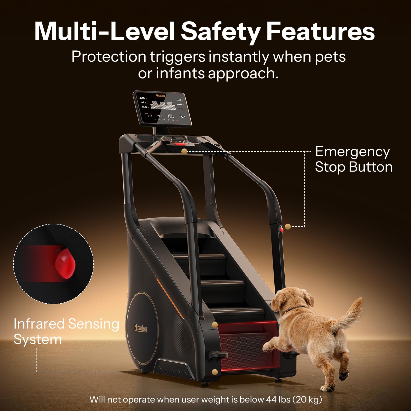 Niceday Commercial Grade Stair Climber Master at Home