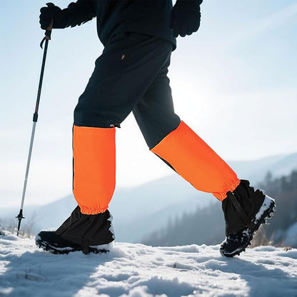 INNOLIFE Unisex Waterproof Snowproof Outdoor Hiking Walking Gaiters Climbing Hunting Snow Legging Leg Cover Wraps