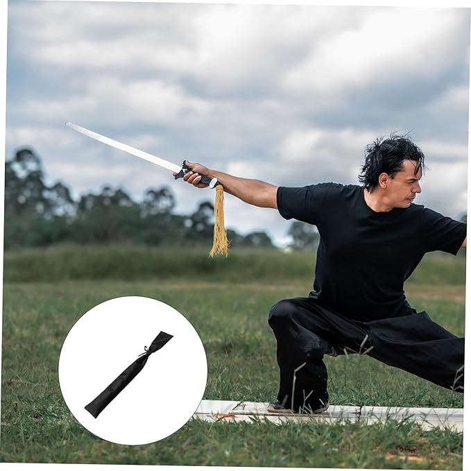 Sword Bag Handbag Storage Organizer Black Katana Black Carry on Suitcase Samurai Swords Carrying Case Cotton Tote Bags Shinai Carrying Case for Japanese Sword Swords Storage Bag