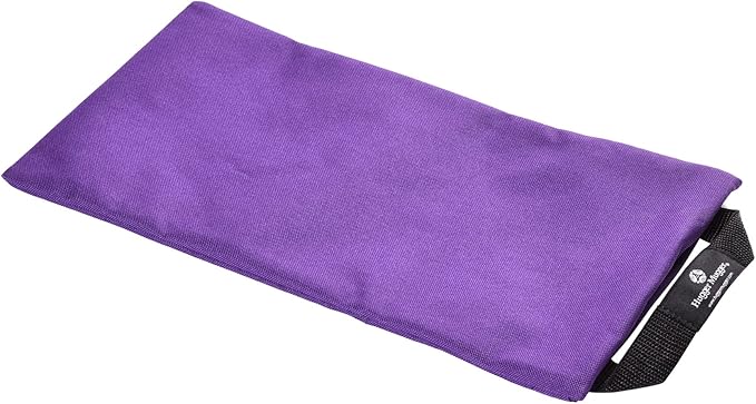 Hugger Mugger Unfilled 10lb Yoga Sandbag - Adds Weight to Your Poses, Zipper Cover, Sturdy Handle, Durable Material, Not Filled with Sand