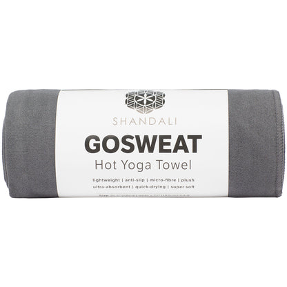 Shandali Hot Yoga Towel - Suede - 100% Microfiber, Super Absorbent, Bikram Yoga Mat Towel
