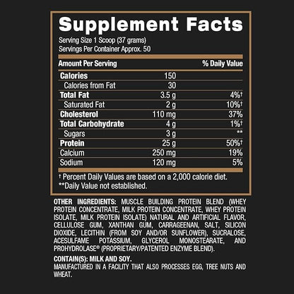 BPI Sports Whey HD Ultra Premium Protein Powder Isolate | Workout Whey Protein Powder For Men & Women for Muscle Gain | Milk Protein Concentrates | Chocolate Cookie/ Vanilla Caramel, 4.07 Pound