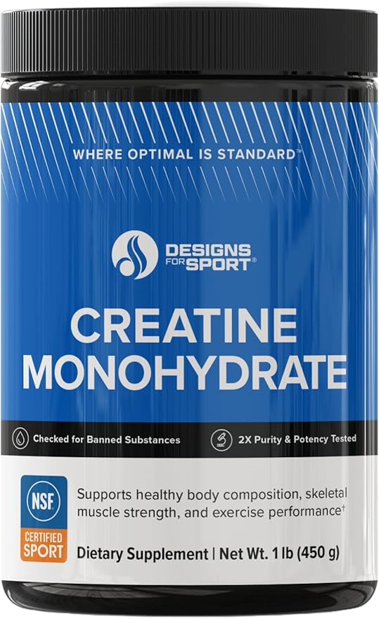 Creatine Monohydrate Powder - NSF Certified for Sport Creatine Supplement to Support Muscle