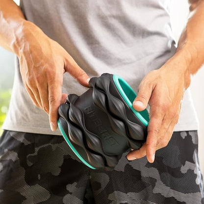 FitBeast Back Roller, Back Wheel Foam Roller - Targeted Muscle Roller for Deep Tissue Massage, Back Stretcher