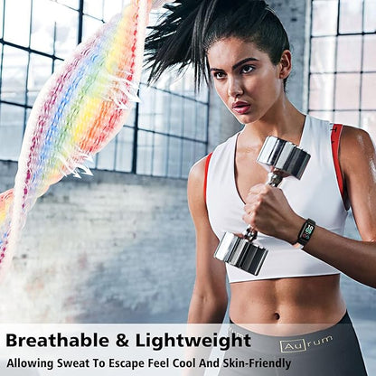 YCHDDER Solo Loop Nylon Bands Compatible with Amazfit Band 7 Straps,Soft Breathable Comfortable Adjustable Colorful Sports Replacement Wristband for Amazfit Band 7 for Men Women