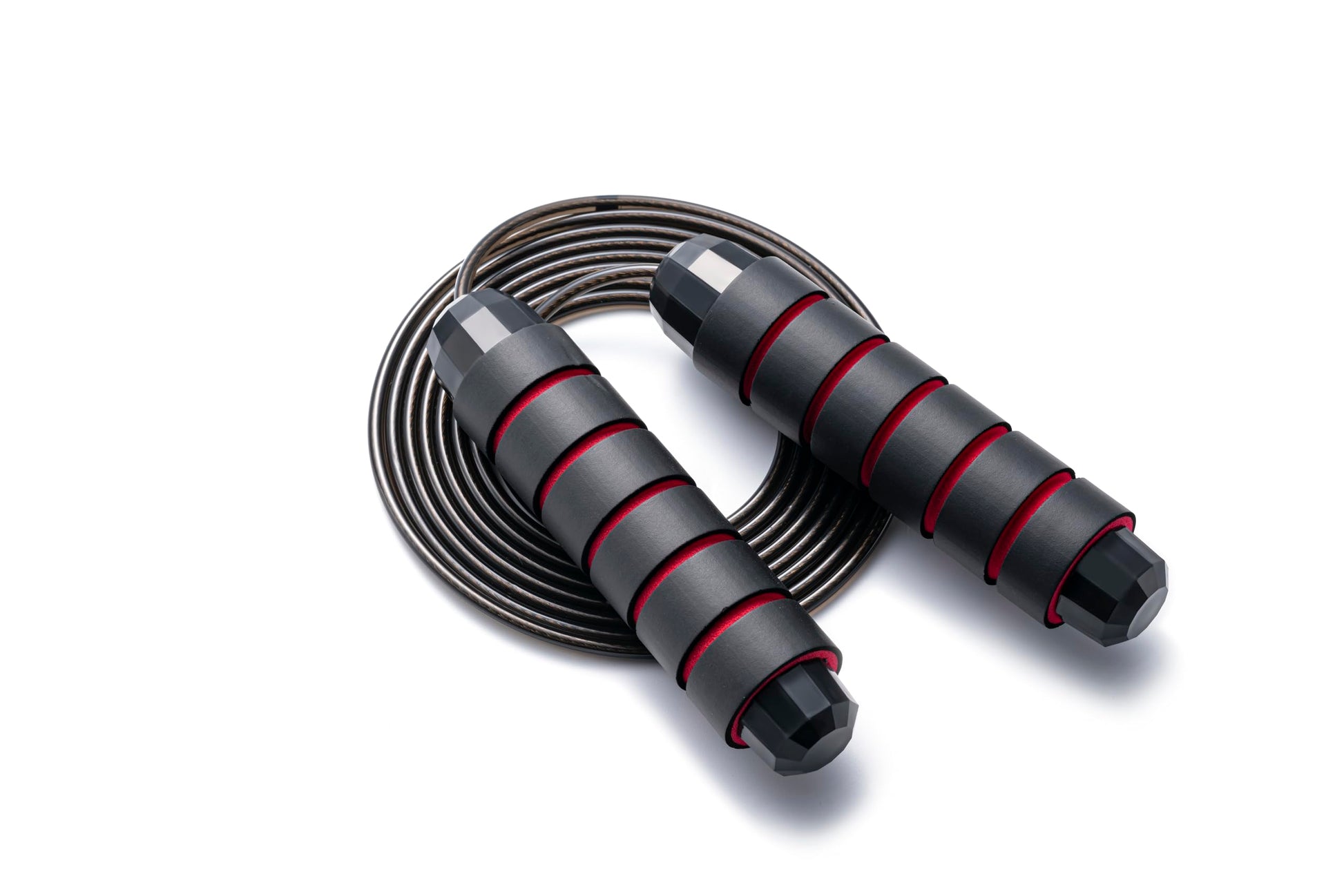 BOOMIBOO Jump Rope, Adjustable Jump Ropes,Skipping Rope Tangle-Free Rapid Speed with Ball Bearings