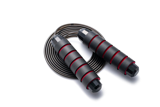 BOOMIBOO Jump Rope, Adjustable Jump Ropes,Skipping Rope Tangle-Free Rapid Speed with Ball Bearings