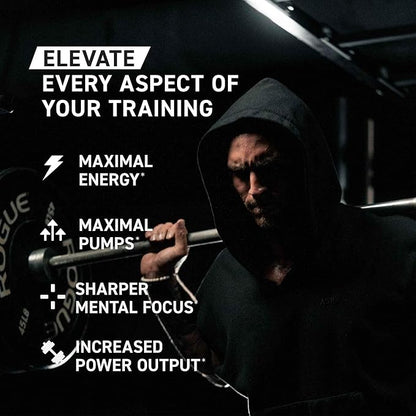 Kaged Pre Workout Elite Powder | Fruit Punch | Pre-Workout with Creatine, Beta Alanine, L-Citrulline, BCAAs | 388 mg Organic Caffeine | Pre Supplements for Men & Women | 20 Servings