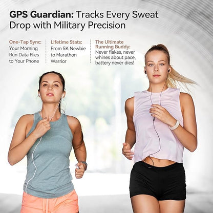 Smart Bracelet with Blood Oxygen/Blood Pressure Monitor, 60-Day Battery Health Fitness Tracker with 2 Bands,Lifetime Membership,Activity Tracking Heart Rate Sleep Monitor for Android iOS