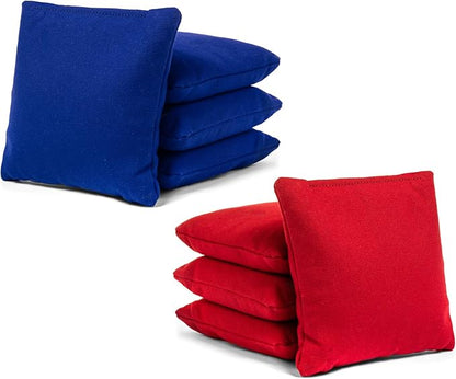 Tailgating Pros Cornhole Boards - 4'x2' Lightweight Cornhole Game- Includes Carrying Case, Set of 8 Corn Hole Bags & Tote