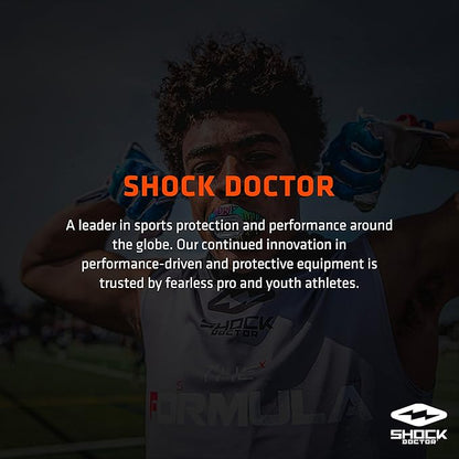 Shock Doctor, Gel Max Power Flavor Mouth Guard, Football, Lacrosse, Hockey, MMA, Boxing, Youth & Adult