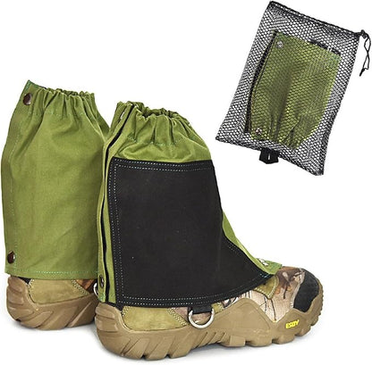 Short Leg Gaiters,Shoe Covers,Hiking Gaiters,Lightweight and Adjustable, Available in All Seasons,Waterproof,for Men and Women Hiking, Mountaineering,Walking, Hunting