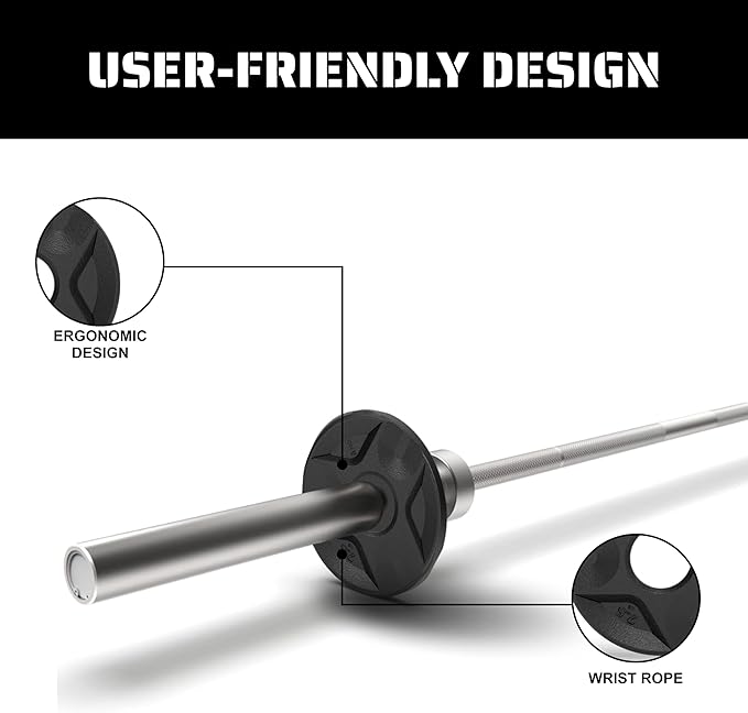 Cast Iron Plate Weights by Tribe WOD- Gym Weights for Men and Women, Cast Iron Plate Weights 1 of 2, Rubber and Steel Weights for Lifting (1 Plate)