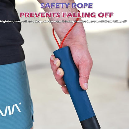 Ropeless Battle Ropes for Home Gym, Adjustable Weight, Weighted Workout Cords for HIIT, Strength, and Low-Impact Cardio Training, Home Gyms to Burn