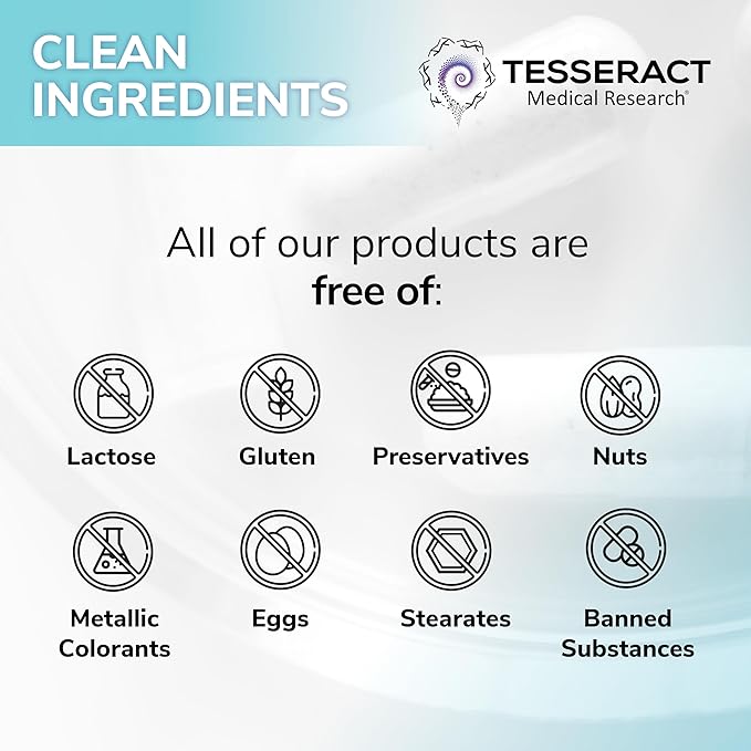 Tesseract NOX Flo SR Nitric Oxide Booster, Vascular Health Supplement, 120 Capsules, Sustained-Release L Citrulline, Coenzyme Q10 & R Lipoic Acid, Circulation & Blood Pressure Support, Hypoallergenic