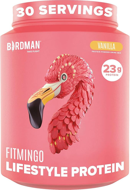 Fitmingo Vegan Protein Powder with Inositol, Collagen Boosters, Hyaluronic Acid and Vitamins | Low