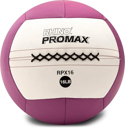 Champion Sports RPX16 Rhino Promax Slam Balls, 16 lb, Soft Shell with Non-Slip Grip, Medicine Wall Exercise Ball for Weightlifting, Plyometrics, Cross Training, & Home Gym Fitness