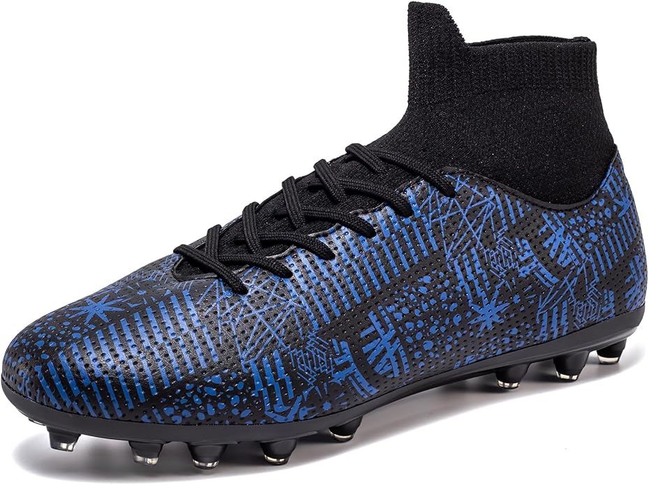 Adult Soccer Cleats Men Lightweight Football Boots Breathable Professional Sneaker Sport Athletic Ground Football Shoes