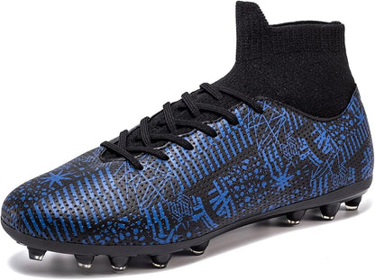 Adult Soccer Cleats Men Lightweight Football Boots Breathable Professional Sneaker Sport Athletic Ground Football Shoes