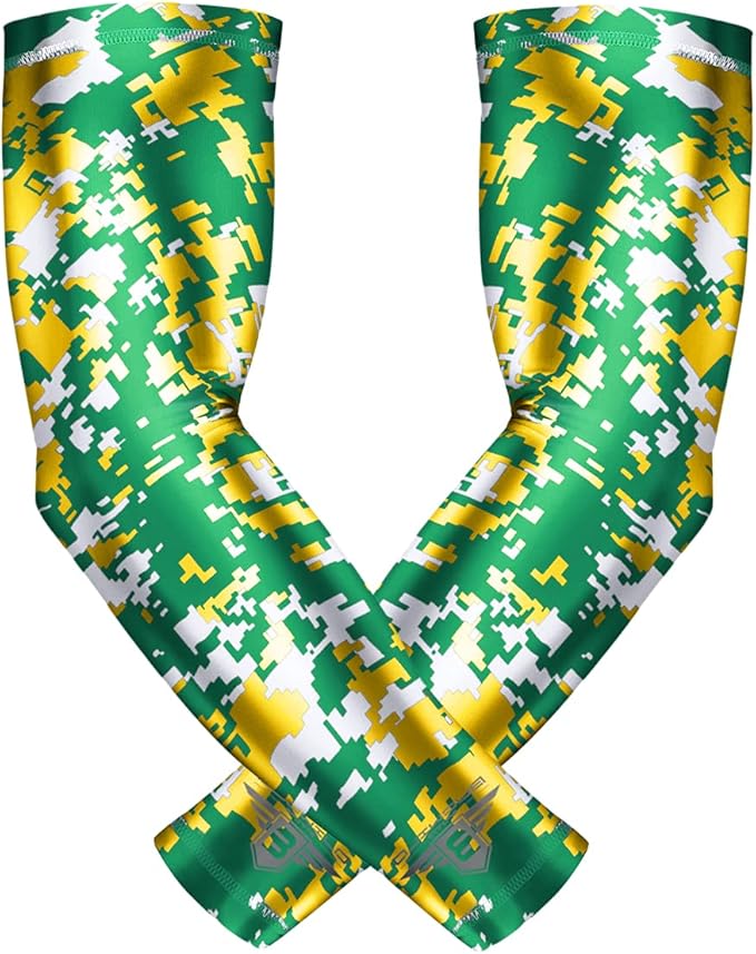 Bucwild Sports Baseball Arm Sleeve - Youth & Adult 1 Pair - Football Basketball Cycling Tennis