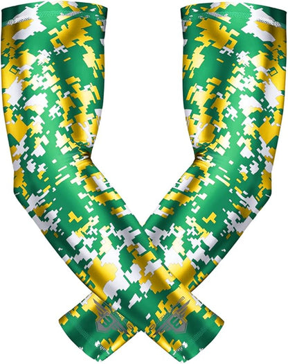 Bucwild Sports Baseball Arm Sleeve - Youth & Adult 1 Pair - Football Basketball Cycling Tennis