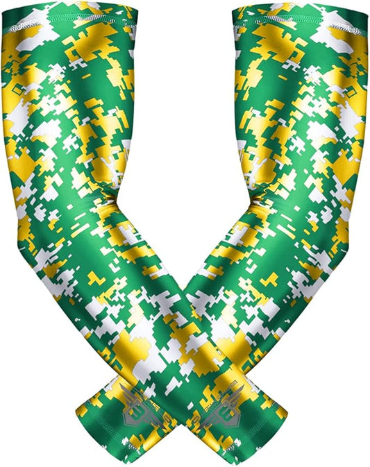 Bucwild Sports Baseball Arm Sleeve - Youth & Adult 1 Pair - Football Basketball Cycling Tennis