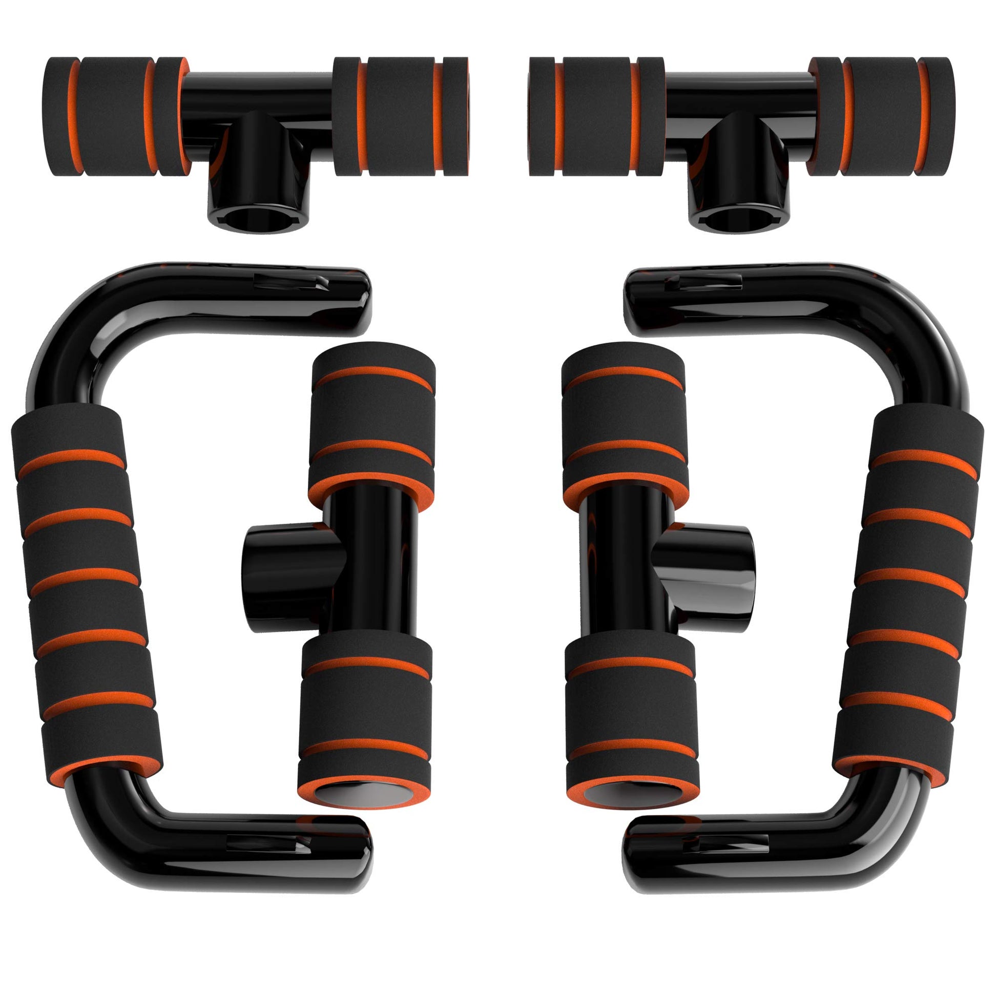 Readaeer Push Up Bars Gym Exercise Equipment Fitness 1 Pair Pushup Handles with Cushioned Foam Grip