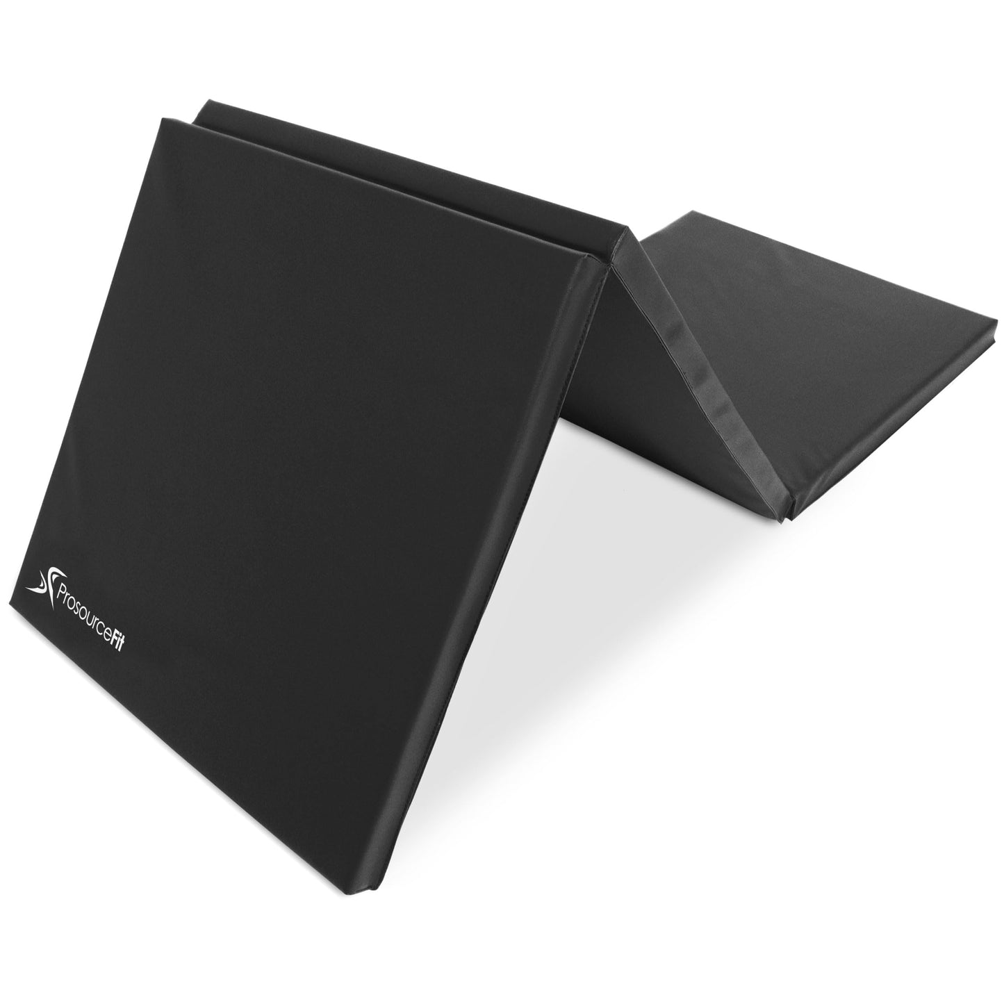 ProsourceFit Tri-Fold Folding Thick Exercise Mat 6’x2’ with Carrying Handles for MMA, Gymnastics