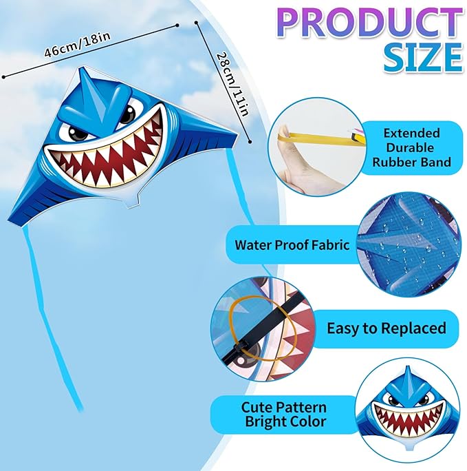 8 Pack Mini Kites for Boys Girls 3-5 6 7 8 Gift & Party Favors, Finger Launcher Kites Easy to Fly Ejection Kite for Kids Teens Ages 4-18 Beach Park Backyard Outdoor Sports Flying Toys