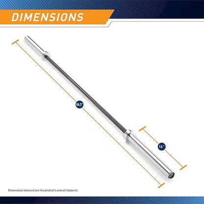 Steelbody IWF Standard 20kg and 15kg Olympic Weight Barbell Multiple Colors Available