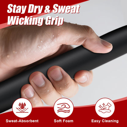 Push Up Bars: Sweat-resistant Parallettes Bar for Handstands L-sit & Dip, No Wobbling Strength