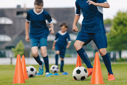 PXZBLG 12pcs Soccer Cones, 7 Inch Soccer Cones, Plastic Traffic Cones, Training Cones for
