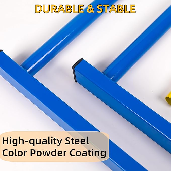 Adjustable Height Hurdles Track and Field,Detachable Agility Speed Jumping Training Equipment for Kids,Youth and Adults,Indoor & Outdoor Use（3 Pack）