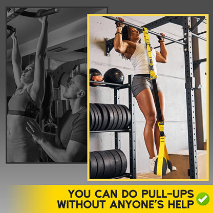HOXWC Pull Up Assistance Bands, Adjustable Heavy Duty Resistance Band for Pull Up, 3 Pull Up Bands