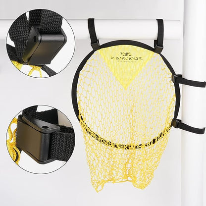 PodiuMax Top Bins Soccer Target Goal, Easy to Attach and Detach to The Goal, Set of 2, for Shooting Accuracy Training