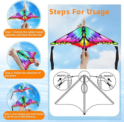 8 Pack Mini Kites for Boys Girls 3-5 6 7 8 Gift & Party Favors, Finger Launcher Kites Easy to Fly Ejection Kite for Kids Teens Ages 4-18 Beach Park Backyard Outdoor Sports Flying Toys