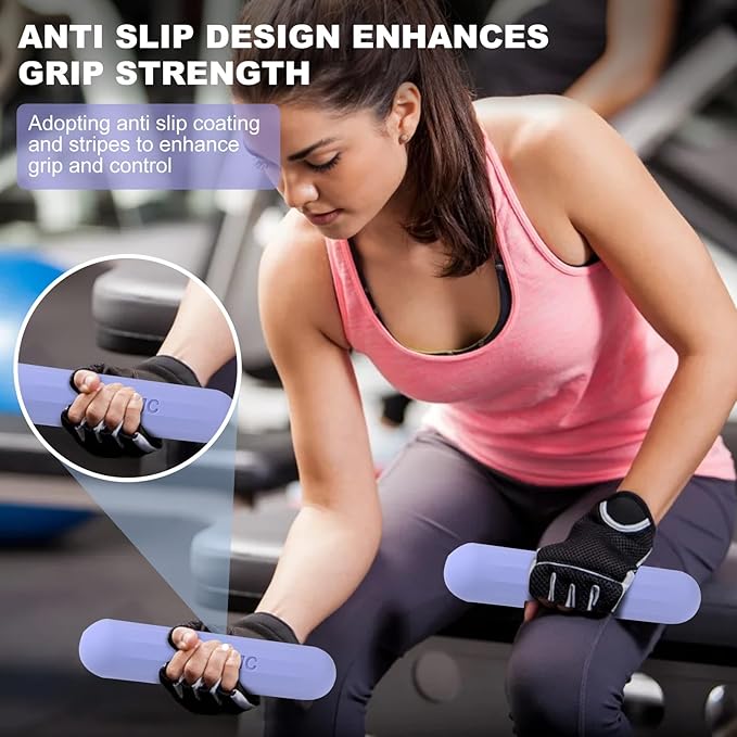 Dumbbell Hand Weight Bars for Women,3lbs Dumbbells Set of 2 or 1pcs Kettlebell Ring for Walking,Workout,Pilates,Strength Training, Gym,Running,Yoga, Dance, Aerobics, Cardio