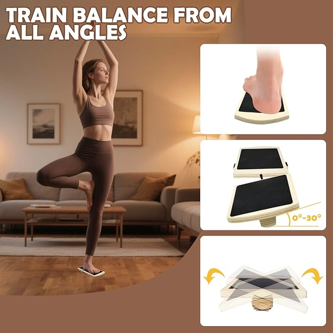 Foot Strengthener, Professional-grade Ankle Balance Board, Integrates Foot Strength Reinforcement and Balance Training, Helps to Relieve Daily Foot Discomfort.