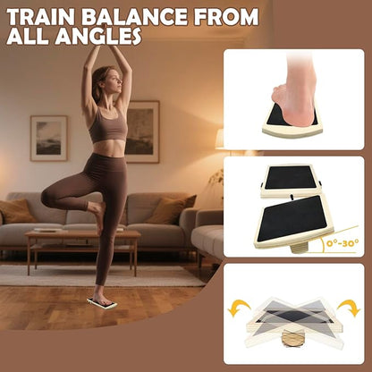 Foot Strengthener, Professional-grade Ankle Balance Board, Integrates Foot Strength Reinforcement and Balance Training, Helps to Relieve Daily Foot Discomfort.