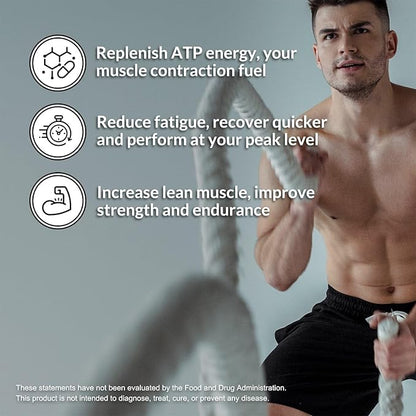 NAKED Creatine - Strawberry Flavored Creatine Monohydrate - Real Strawberry Powder, No Additives, Muscle Growth, Vegan, Non-GMO, Gluten Free, Soy Free - 45 Servings