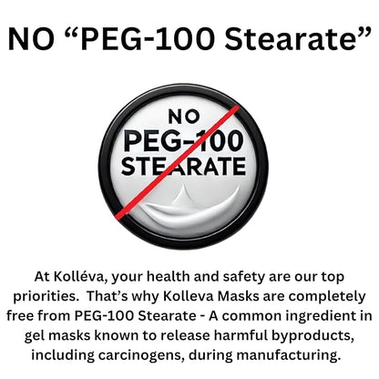 Kolléva Collagen Hydrogel Masks ?“Instant 2-Hour Glow | 4 Clinical Level Masks | U.S. Skincare Innovation