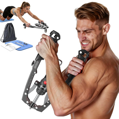 FLYBIRD Twister Arm Trainer, Hydraulic Power Core Twister Chest Workout Equipment, Adjustable