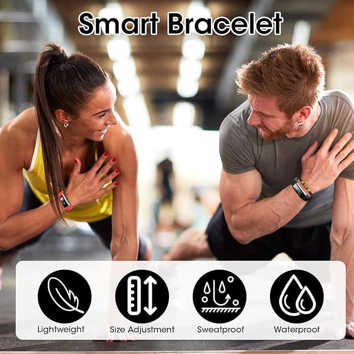 Watch Bands Replacement for ID115plus HR, Very Fit Pro Activity Fitness Tracker Wrist Bands Set, Multicolor Veryfitpro Smart Watch Strap Replacements