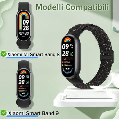 Braided Bands Compatible with Xiaomi Smart Band 10 9 8 Straps for Women Men
